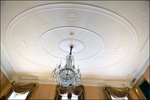 Intricate detail work on listed buildings